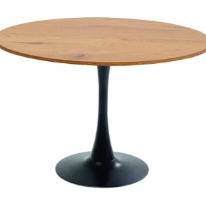 Discount KARE Design Table Schickeria Oak Black Ø110cm