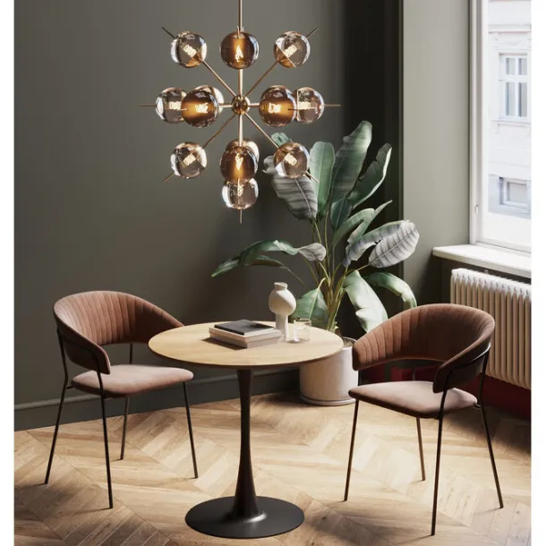 table_schickeria_oak_blac_1-1.webp Fashion KARE Design Table Schickeria Oak Black Ø80cm
