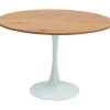 Discount KARE Design Table Schickeria Oak White Ø110cm