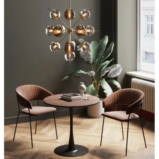 table_schickeria_walnut_b_1-1.webp Discount KARE Design Table Schickeria Walnut Black Ø80cm