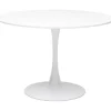 Outlet KARE Design Table Schickeria White Ø110