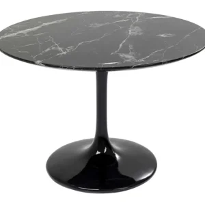 New KARE Design Table Solo Marble Black Ø110