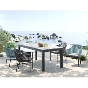 Outlet KARE Design Table Sorrento Grey 180x90cm