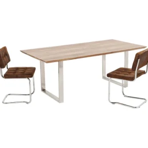 Clearance KARE Design Table Symphony Chrome 180x90