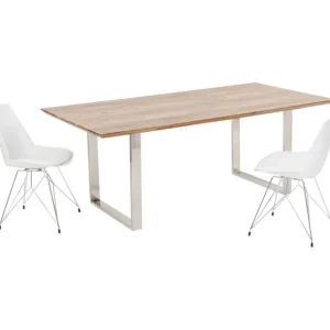 Clearance KARE Design Table Symphony Chrome 180x90