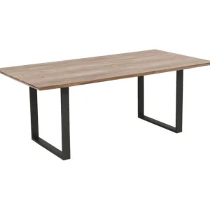 Clearance KARE Design Table Symphony Crude Steel 180x90