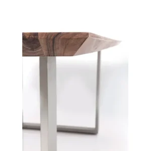 Clearance KARE Design Table Symphony Crude Steel 180x90