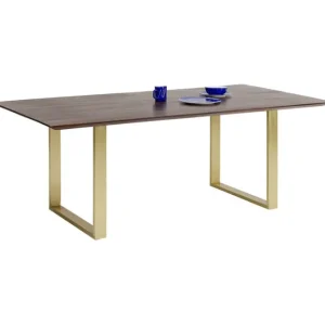 Outlet KARE Design Table Symphony Dark Brass 160x80