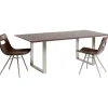 Fashion KARE Design Table Symphony Dark Chrome 200x100
