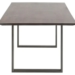 Fashion KARE Design Table Symphony Dark Crude Steel 180x90