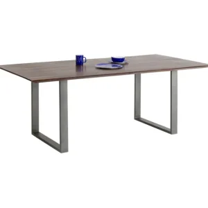 Hot KARE Design Table Symphony Dark Crude Steel 200x100