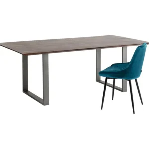 Outlet KARE Design Table Symphony Dark Crude Steel 160x80