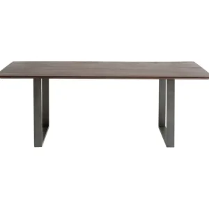 Fashion KARE Design Table Symphony Dark Crude Steel 180x90