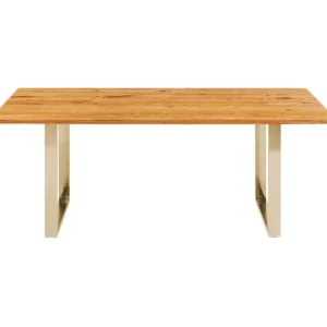 Best KARE Design Table Symphony Oak Brass 160x80