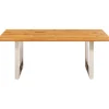 New KARE Design Table Symphony Oak Chrome 200x100