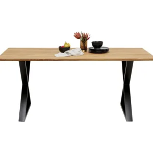 Discount KARE Design Table Symphony Oak Cross Black 200x100cm