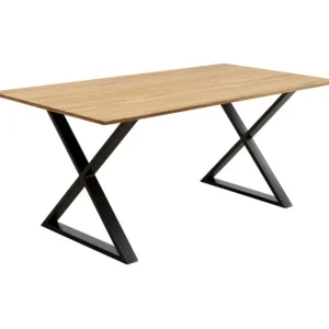 Discount KARE Design Table Symphony Oak Cross Black 200x100cm