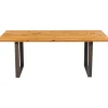 Discount KARE Design Table Symphony Oak Crude Steel 200x100