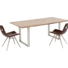 Clearance KARE Design Table Symphony Silver 200x100