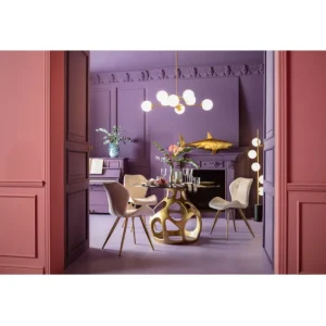 Sale KARE Design Table Volcano Gold Ø120cm