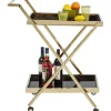 Online KARE Design Tray Table Casino Gold