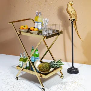 Online KARE Design Tray Table Casino Gold