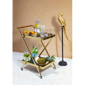 Online KARE Design Tray Table Casino Gold
