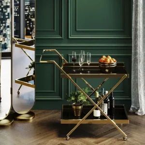 Online KARE Design Tray Table Casino Gold