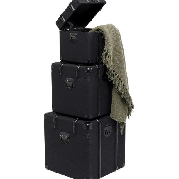 trunk_voyage_black_set_2.webp Online KARE Design Trunk Voyage Black (3/Set)