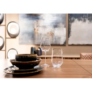 Clearance KARE Design Tumbler Diamond Gold Rim