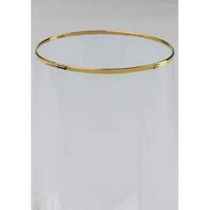 Clearance KARE Design Tumbler Diamond Gold Rim
