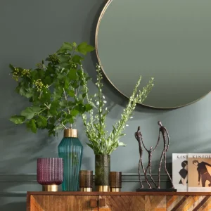 Outlet KARE Design Vase Barfly Dark Green 25cm