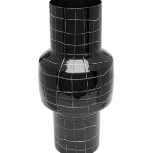 New KARE Design Vase Black Mesh 33cm