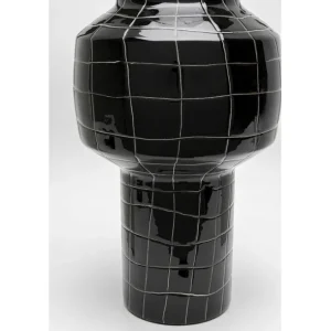 Clearance KARE Design Vase Black Mesh 42cm