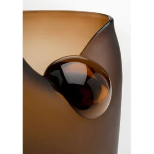 Fashion KARE Design Vase Buckle Brown 21cm