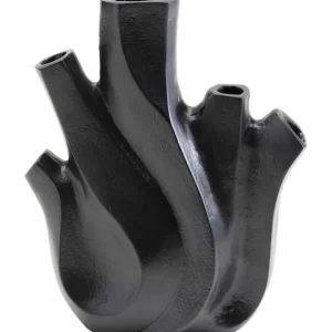 Discount KARE Design Vase Flame Black 25cm