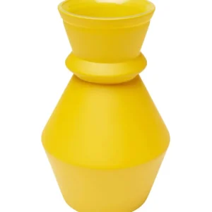 New KARE Design Vase Gina Yellow 25cm