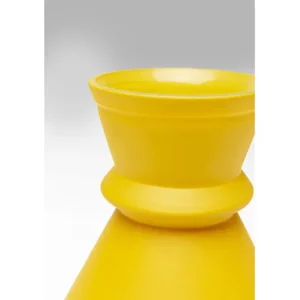 New KARE Design Vase Gina Yellow 25cm