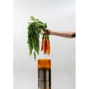 Clearance KARE Design Vase Glow Orange 20cm