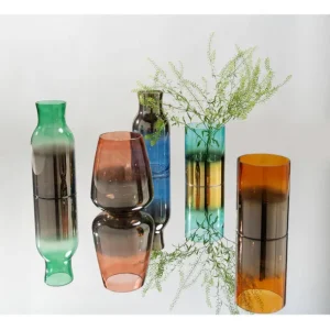 Best KARE Design Vase Glow Red 23cm
