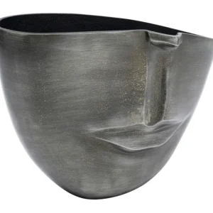 New KARE Design Vase Half Face Anthracite 31cm