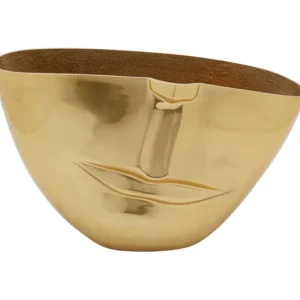 Sale KARE Design Vase Half Face Gold 46cm