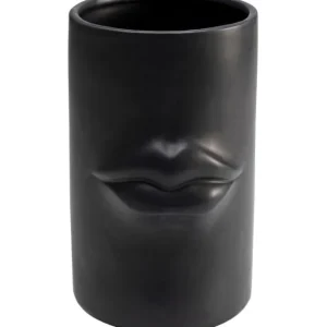 Discount KARE Design Vase Labbra Black 22cm