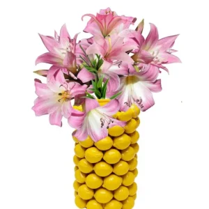 Best KARE Design Vase Lemon Juice 43cm