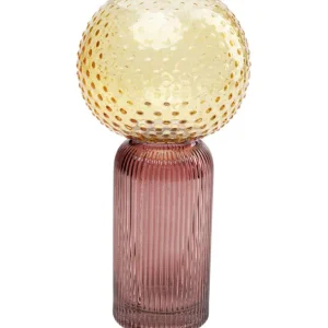 Fashion KARE Design Vase Marvelous Duo Yellow Purple 31cm