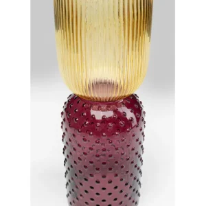 Best KARE Design Vase Marvelous Duo Yellow Purple 38cm