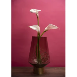 Best KARE Design Vase Noble Ring Brown 40cm