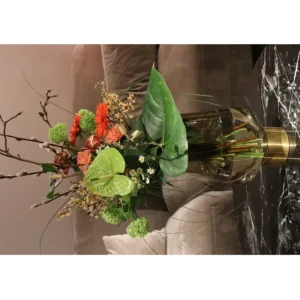 Best KARE Design Vase Noble Ring Brown 40cm