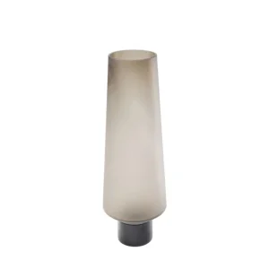 Fashion KARE Design Vase Noble Ring Brown Matt 40cm
