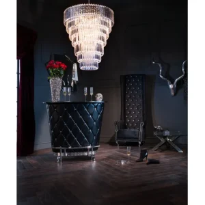 Fashion KARE Design Vase Rose Multi Chrome Big